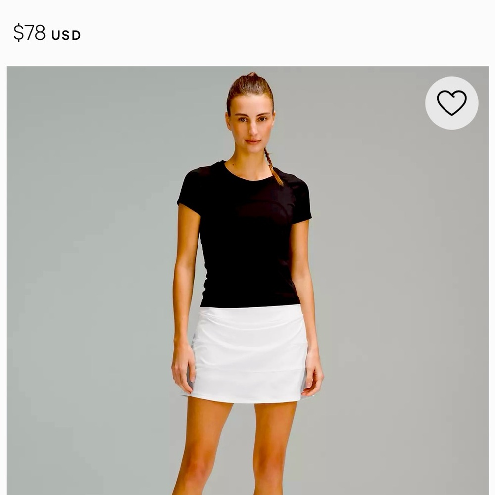 Pace rival mid rise skirt
